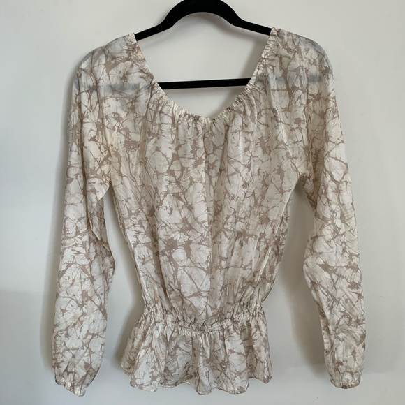 Micheal Kors Beige Blouse - Picture 5 of 5